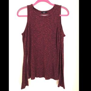 Forever 21 Cold Shoulder, Long-Sleeve Shirt